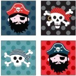 Pirates Labels from Makower