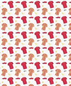 Goal Red Shirts from Fabric Freedom