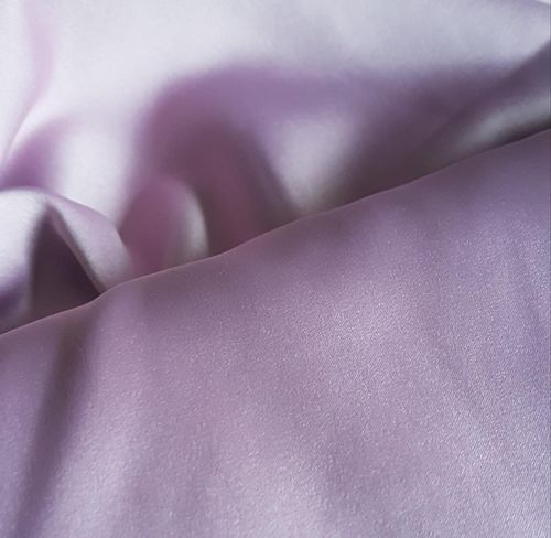 Polyester Satin in Dusky Pink